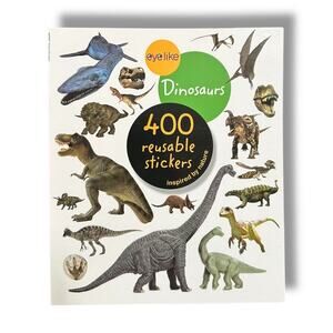 2013 Workman Publishing Dinosaurs Reusable Sticker Book